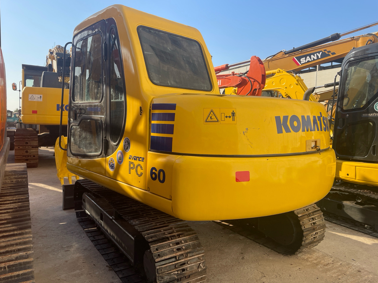 KOMATSU PC 60 - מחפר סורק: תמונה 2 KOMATSU PC 60 - מחפר סורק: תמונה 2