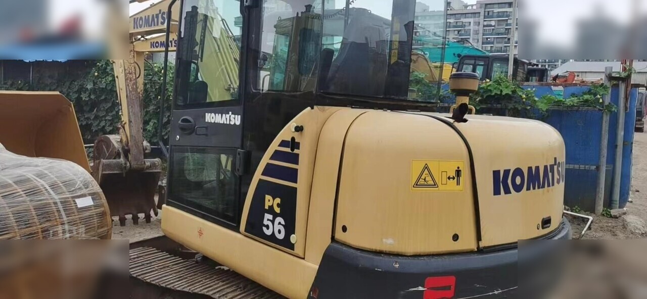 KOMATSU PC56-7 - מיני מחפר: תמונה 1 KOMATSU PC56-7 - מיני מחפר: תמונה 1