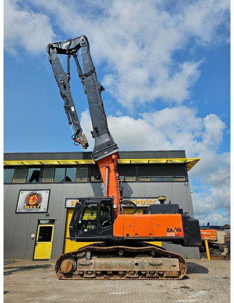 Hitachi ZX470LCH-3 High Reach Demolition Excavator - מגרסה: תמונה 1 Hitachi ZX470LCH-3 High Reach Demolition Excavator - מגרסה: תמונה 1