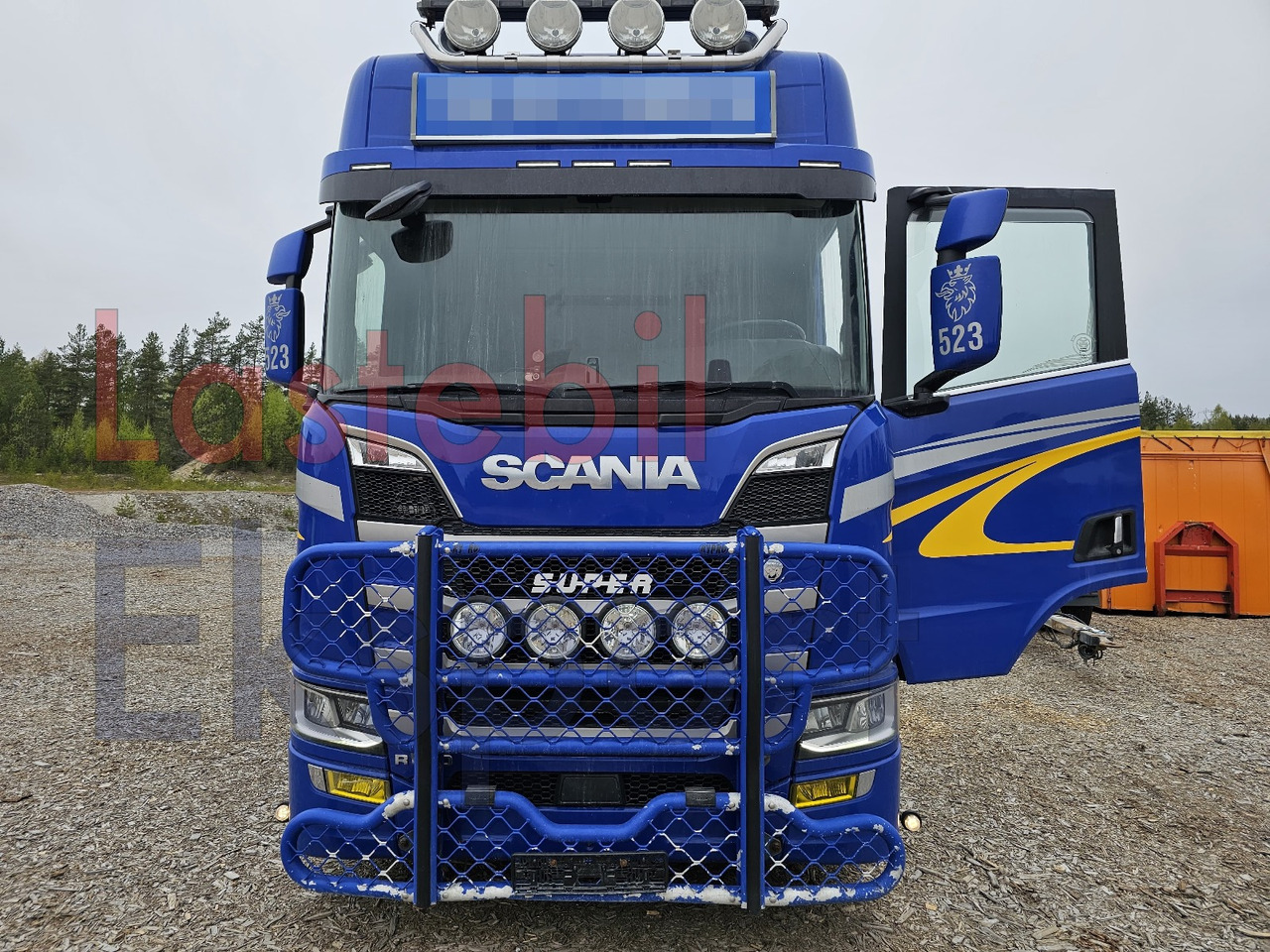 Scania R650 - משאית עץ, משאית מנוף: תמונה 3 Scania R650 - משאית עץ, משאית מנוף: תמונה 3