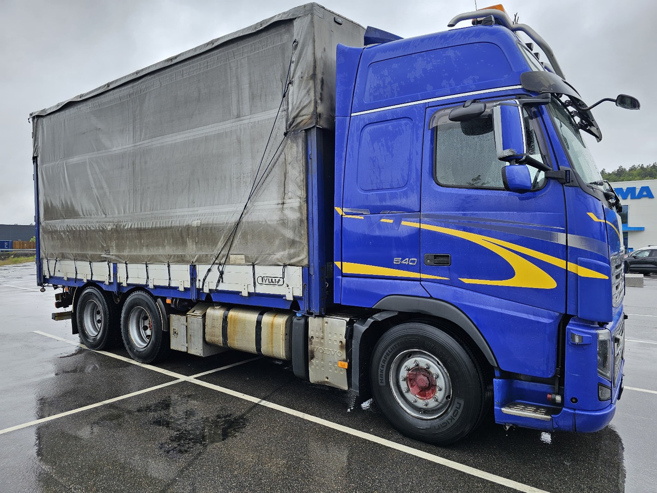 Volvo FH16 540 6x4 - משאית וילונות צד: תמונה 2 Volvo FH16 540 6x4 - משאית וילונות צד: תמונה 2