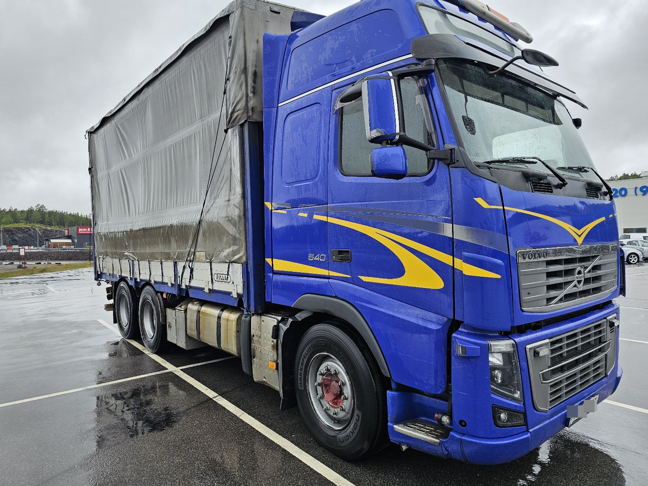 Volvo FH16 540 6x4 - משאית וילונות צד: תמונה 3 Volvo FH16 540 6x4 - משאית וילונות צד: תמונה 3