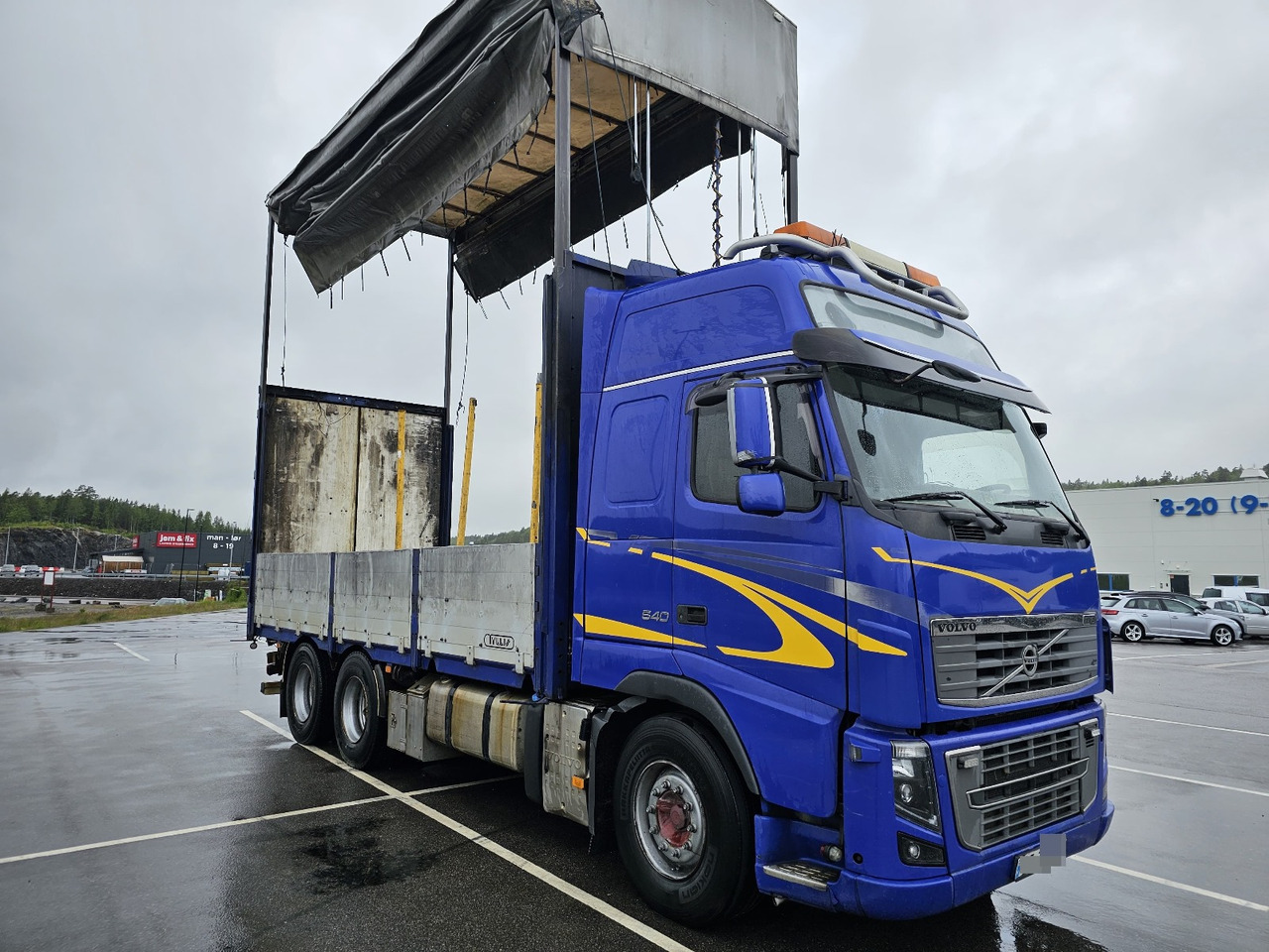 Volvo FH16 540 6x4 - משאית וילונות צד: תמונה 1 Volvo FH16 540 6x4 - משאית וילונות צד: תמונה 1