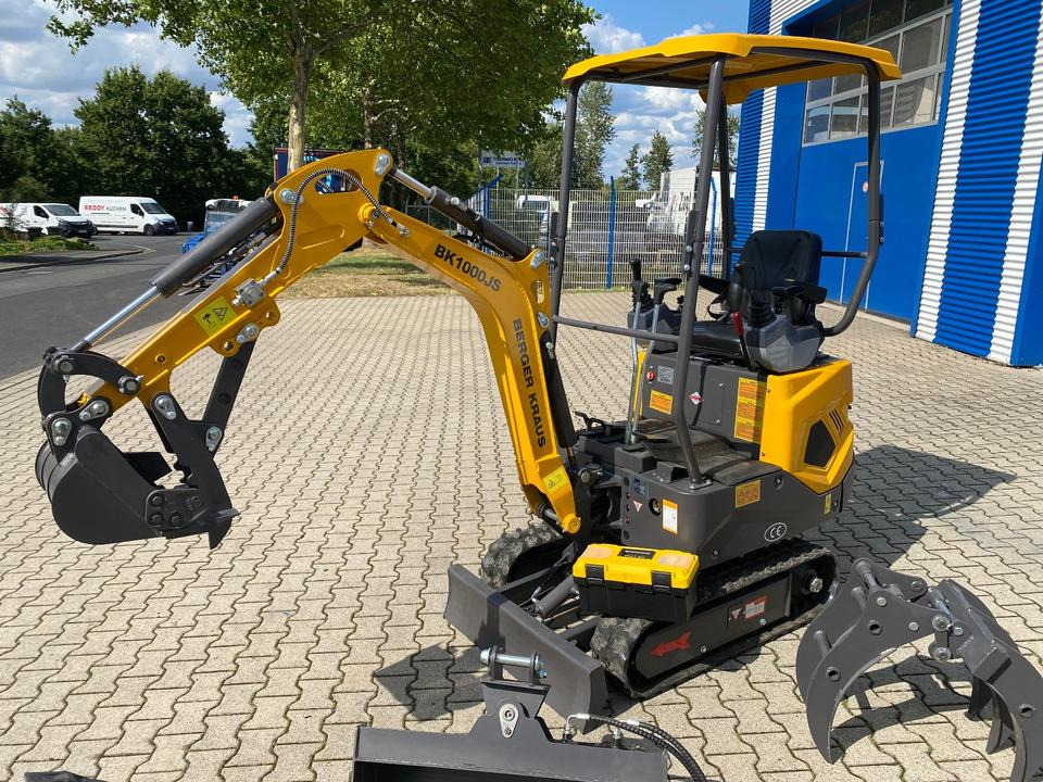 Minibagger BK1000JS inkl. großem Zubehörpaket *HERBSTAKTION*INKL.19% MWST*BERGER KRAUS*SOFORT!* - מיני מחפר: תמונה 4 Minibagger BK1000JS inkl. großem Zubehörpaket *HERBSTAKTION*INKL.19% MWST*BERGER KRAUS*SOFORT!* - מיני מחפר: תמונה 4