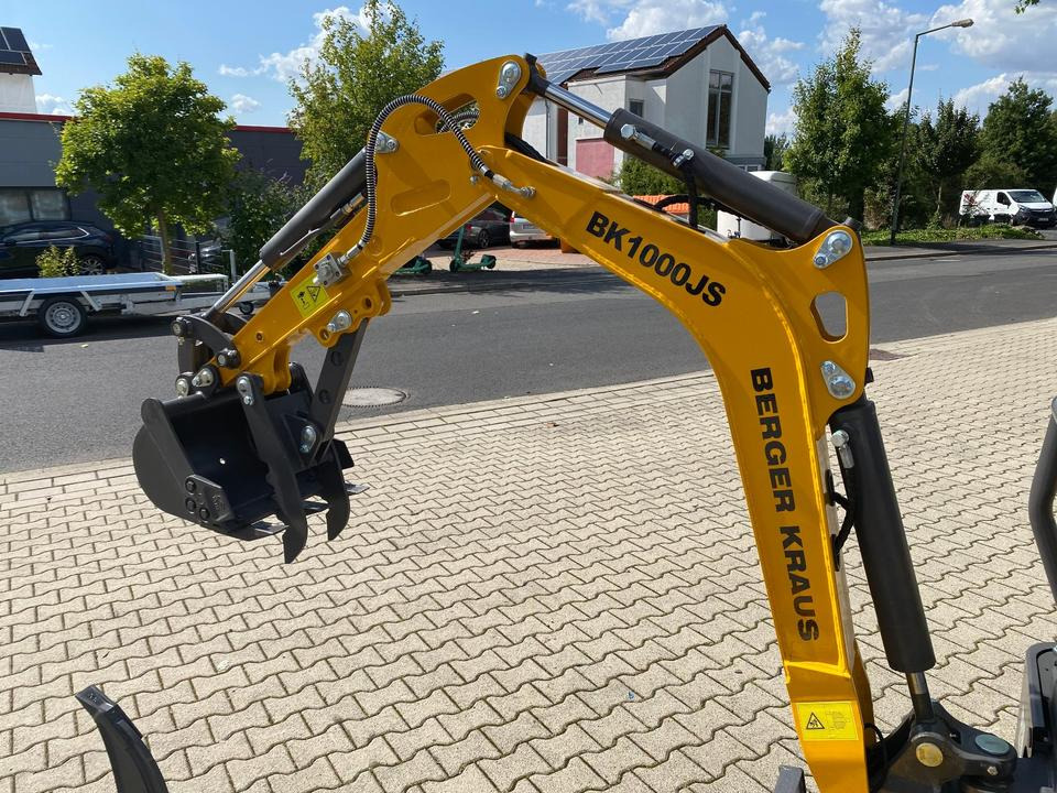 מיני מחפר Minibagger BK1000JS inkl. großem Zubehörpaket *HERBSTAKTION*INKL.19% MWST*BERGER KRAUS*SOFORT!*: תמונה 16
