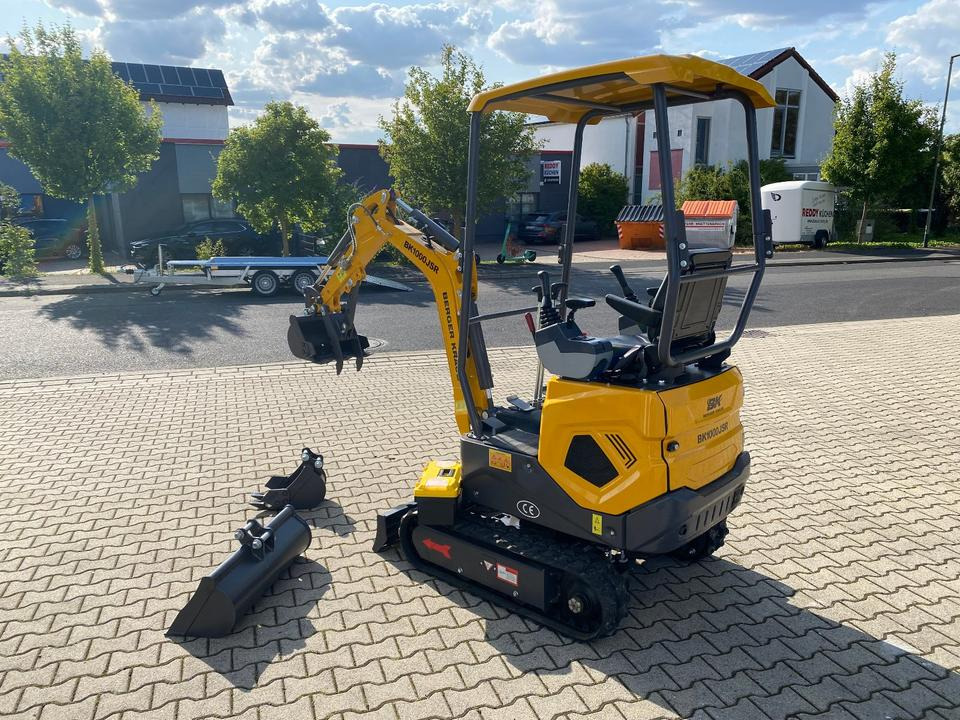 Minibagger BK1000JSR inkl. Schaufelpaket *HERBSTAKTION*INKL.19% MWST*BERGER KRAUS*VERSTELLFAHRWERK* SOFORT!* - מיני מחפר: תמונה 5 Minibagger BK1000JSR inkl. Schaufelpaket *HERBSTAKTION*INKL.19% MWST*BERGER KRAUS*VERSTELLFAHRWERK* SOFORT!* - מיני מחפר: תמונה 5