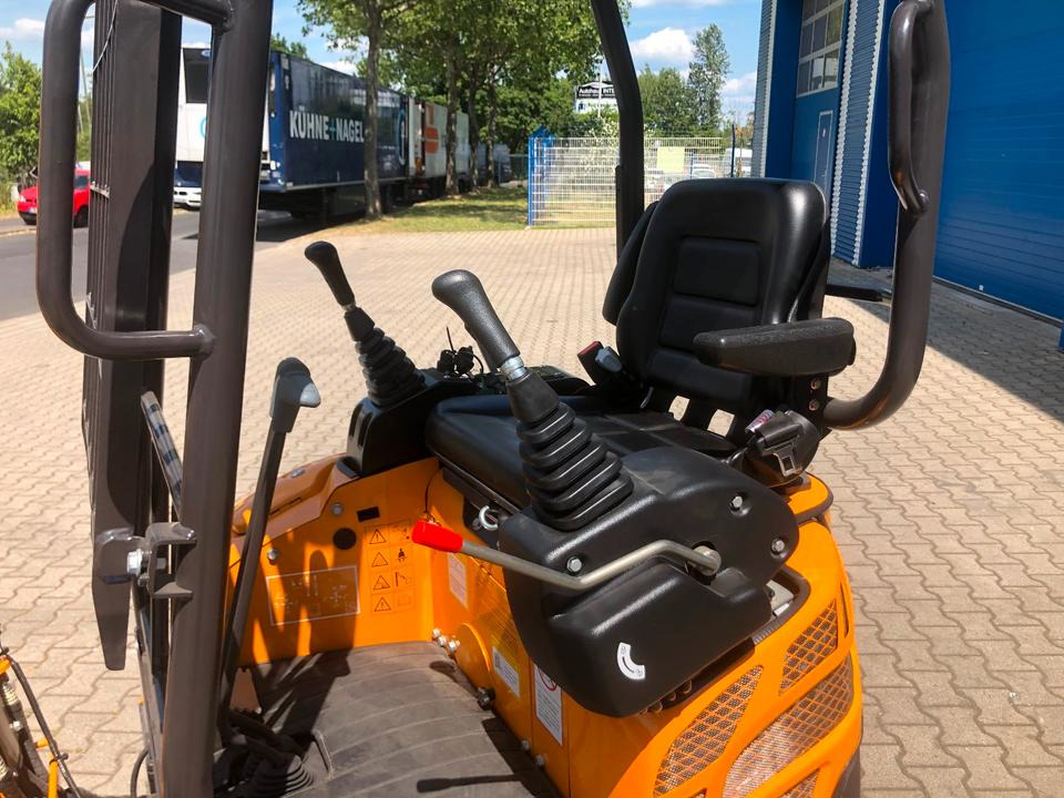 מיני מחפר Minibagger BK1700JS + Schaufelpaket *INKL.19% MWST*BERGER KRAUS*KUBOTA*JOYST*SOFORT!: תמונה 8