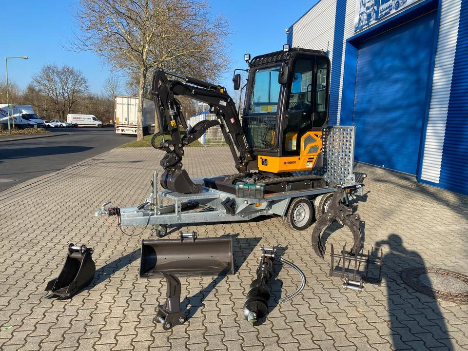 Minibagger BK2000NKSR + Tieflader + Zubehör *INKL.19% MWST*BERGER KRAUS*KUBOTA* KLIMA*SCHWENKARM*VERSTELLFAHRWERK* - מיני מחפר: תמונה 2 Minibagger BK2000NKSR + Tieflader + Zubehör *INKL.19% MWST*BERGER KRAUS*KUBOTA* KLIMA*SCHWENKARM*VERSTELLFAHRWERK* - מיני מחפר: תמונה 2