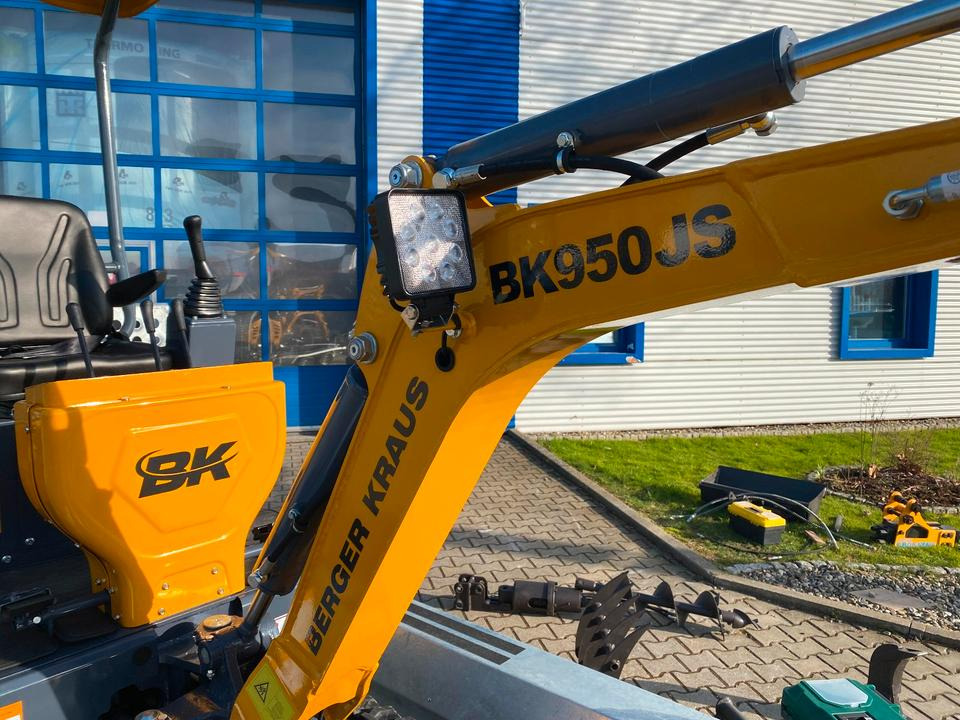 מיני מחפר, קרון נגרר Minibagger BK950JS + Tieflader + Zubehör *INKL.19% MWST*BERGER KRAUS*JOYSTICK*SOFORT!*: תמונה 12
