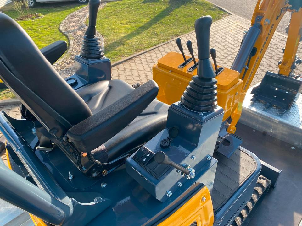 מיני מחפר, קרון נגרר Minibagger BK950JS + Tieflader + Zubehör *INKL.19% MWST*BERGER KRAUS*JOYSTICK*SOFORT!*: תמונה 8
