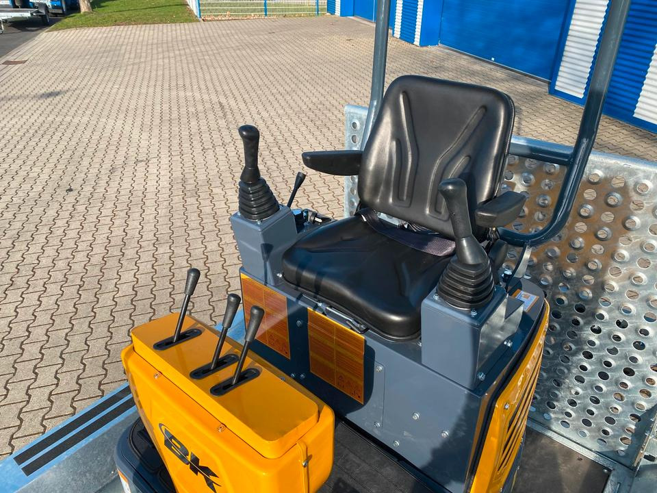 מיני מחפר, קרון נגרר Minibagger BK950JS + Tieflader + Zubehör *INKL.19% MWST*BERGER KRAUS*JOYSTICK*SOFORT!*: תמונה 7