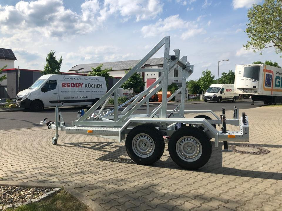 Vermietung / Kabelanhänger 3000KG / Nutzlast 2322KG / Kabeltrommel-Anhänger / Glasfaser/ 3 Tage - נגרר לגלגל כבלים: תמונה 3 Vermietung / Kabelanhänger 3000KG / Nutzlast 2322KG / Kabeltrommel-Anhänger / Glasfaser/ 3 Tage - נגרר לגלגל כבלים: תמונה 3