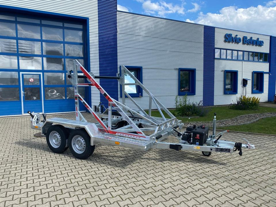 Vermietung / Kabelanhänger 3500KG E-Winde / Nutzlast 2749KG / Kabeltrommel-Anhänger / Glasfaser/ 1 Monat - נגרר לגלגל כבלים: תמונה 1 Vermietung / Kabelanhänger 3500KG E-Winde / Nutzlast 2749KG / Kabeltrommel-Anhänger / Glasfaser/ 1 Monat - נגרר לגלגל כבלים: תמונה 1
