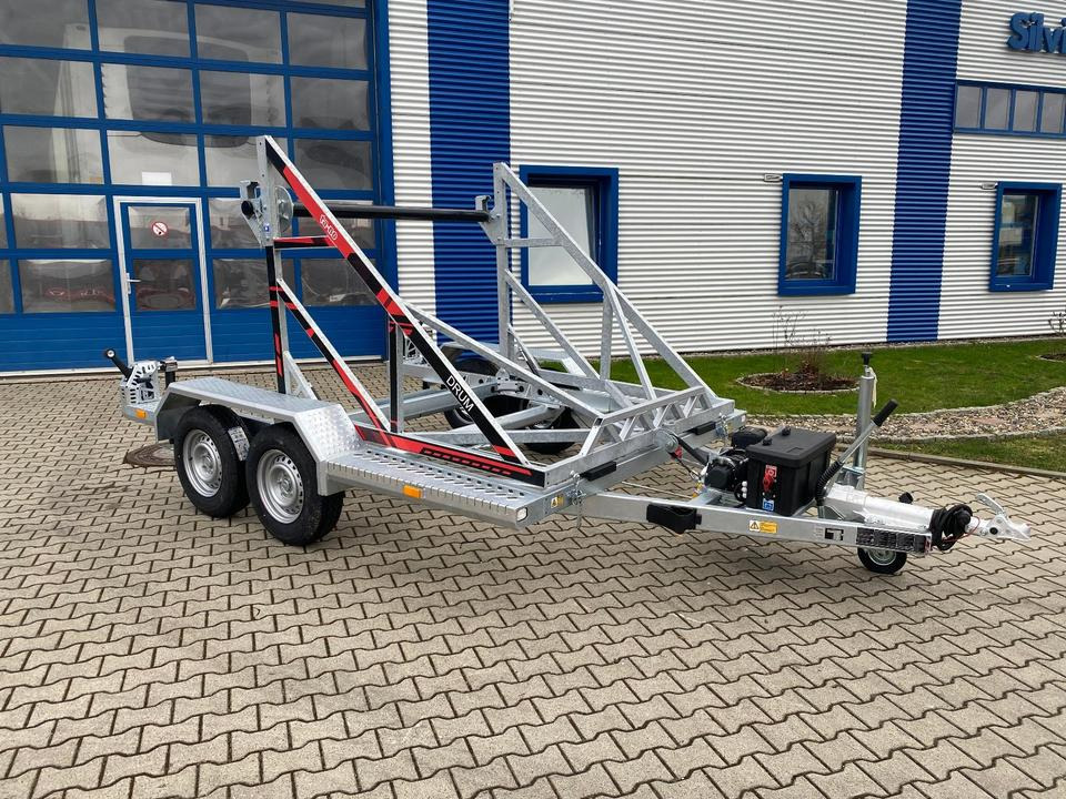 Vermietung / Kabelanhänger 3500KG E-Winde / Nutzlast 2749KG / Kabeltrommel-Anhänger / Glasfaser / 1 Woche - נגרר לגלגל כבלים: תמונה 3 Vermietung / Kabelanhänger 3500KG E-Winde / Nutzlast 2749KG / Kabeltrommel-Anhänger / Glasfaser / 1 Woche - נגרר לגלגל כבלים: תמונה 3