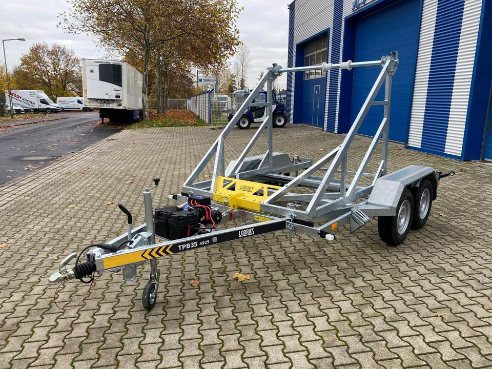 Vermietung / Kabelanhänger 3500KG E-Winde / Nutzlast 2825KG / Kabeltrommel-Anhänger / Glasfaser/ 1 Monat - נגרר לגלגל כבלים: תמונה 3 Vermietung / Kabelanhänger 3500KG E-Winde / Nutzlast 2825KG / Kabeltrommel-Anhänger / Glasfaser/ 1 Monat - נגרר לגלגל כבלים: תמונה 3