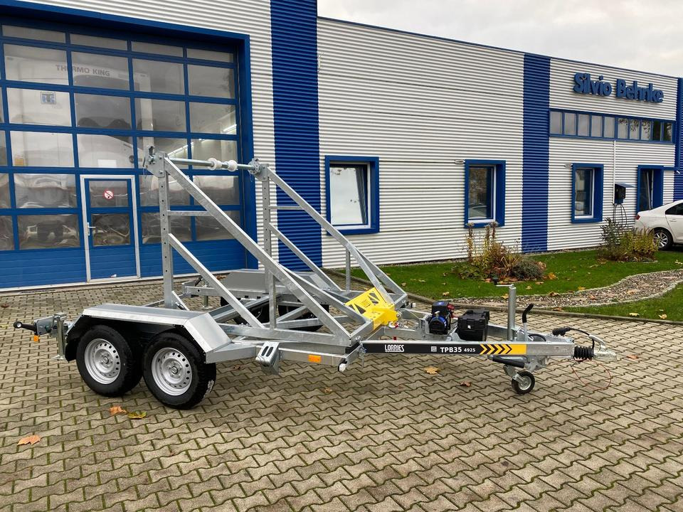 Vermietung / Kabelanhänger 3500KG E-Winde / Nutzlast 2825KG / Kabeltrommel-Anhänger / Glasfaser/ 1 Monat - נגרר לגלגל כבלים: תמונה 2 Vermietung / Kabelanhänger 3500KG E-Winde / Nutzlast 2825KG / Kabeltrommel-Anhänger / Glasfaser/ 1 Monat - נגרר לגלגל כבלים: תמונה 2
