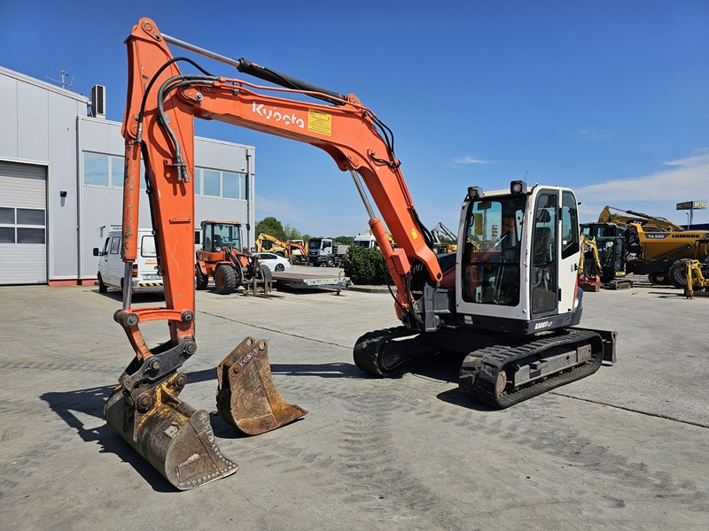 KUBOTA KX080-3 - מיני מחפר: תמונה 1 KUBOTA KX080-3 - מיני מחפר: תמונה 1
