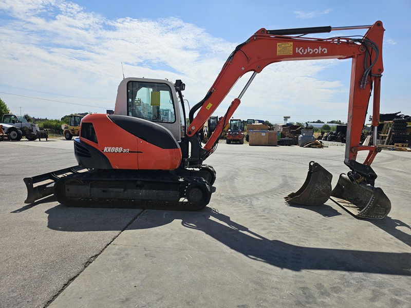 KUBOTA KX080-3 - מיני מחפר: תמונה 5 KUBOTA KX080-3 - מיני מחפר: תמונה 5