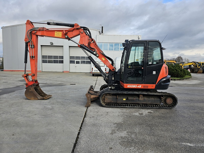 KUBOTA KX080-4a - מיני מחפר: תמונה 1 KUBOTA KX080-4a - מיני מחפר: תמונה 1