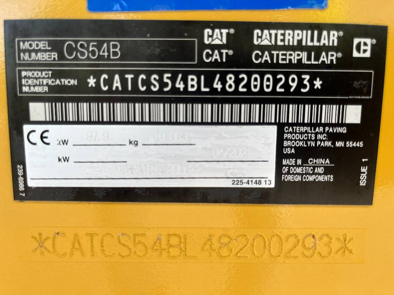 רולר Cat CS 54 B: תמונה 6