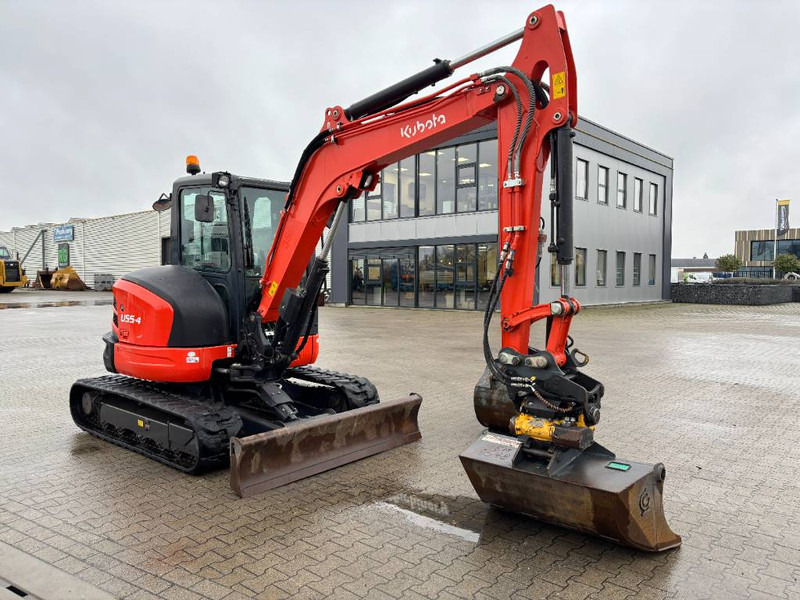 Kubota U55-4 - מיני מחפר: תמונה 4 Kubota U55-4 - מיני מחפר: תמונה 4