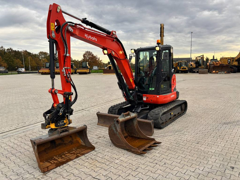 Kubota U55-4 - מיני מחפר: תמונה 1 Kubota U55-4 - מיני מחפר: תמונה 1
