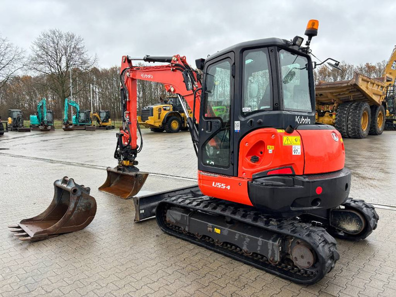 Kubota U55-4 - מיני מחפר: תמונה 2 Kubota U55-4 - מיני מחפר: תמונה 2