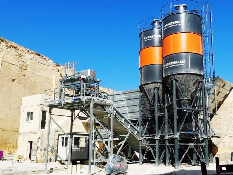 Constmach 100 m³/h Dry Type Concrete Batching Plant - מנחית בטון: תמונה 1 Constmach 100 m³/h Dry Type Concrete Batching Plant - מנחית בטון: תמונה 1