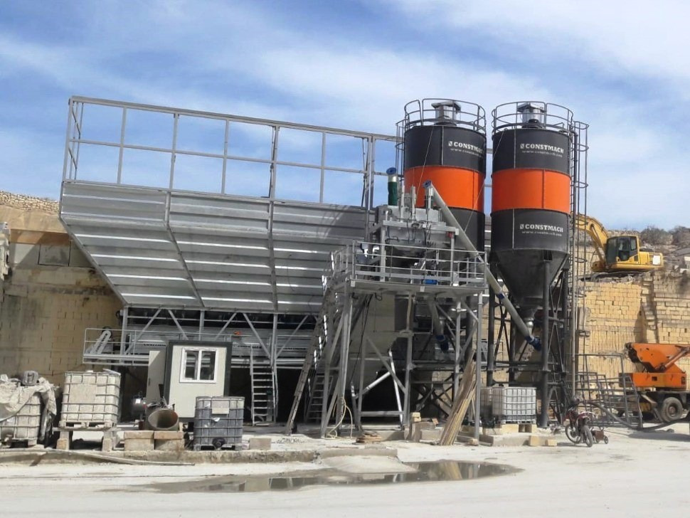 Constmach 100 m³/h Dry Type Concrete Batching Plant - מנחית בטון: תמונה 3 Constmach 100 m³/h Dry Type Concrete Batching Plant - מנחית בטון: תמונה 3