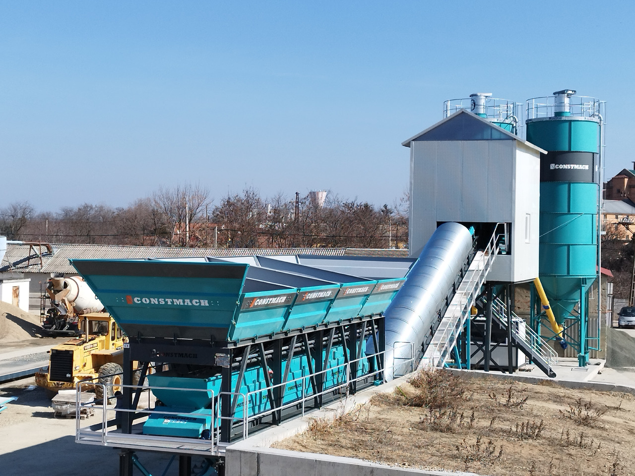 Constmach 60 m³/h Compact Concrete Batching Plant With Band - מנחית בטון: תמונה 2 Constmach 60 m³/h Compact Concrete Batching Plant With Band - מנחית בטון: תמונה 2