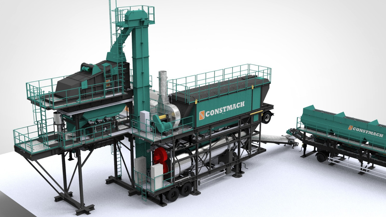 Constmach Centrales D'asphalte Mobiles de Type Batch - מנחית אספלט: תמונה 2 Constmach Centrales D'asphalte Mobiles de Type Batch - מנחית אספלט: תמונה 2