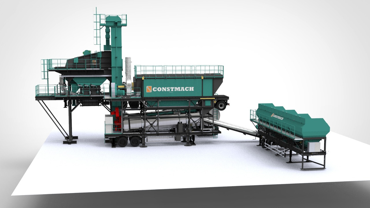Constmach Centrales D'asphalte Mobiles de Type Batch - מנחית אספלט: תמונה 3 Constmach Centrales D'asphalte Mobiles de Type Batch - מנחית אספלט: תמונה 3