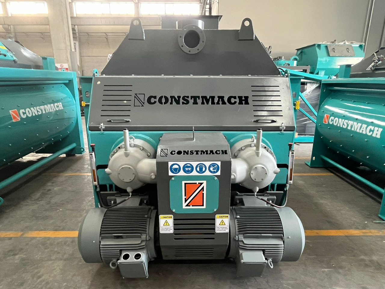 Constmach Doppelwellen-Betonmischer (Paddelmischer) - מערבל בטון: תמונה 3 Constmach Doppelwellen-Betonmischer (Paddelmischer) - מערבל בטון: תמונה 3