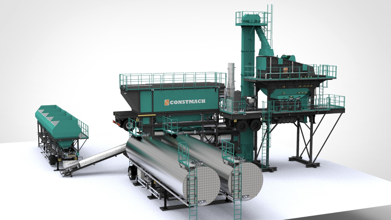 Constmach Mobile Asphalt Plant - מנחית אספלט: תמונה 3 Constmach Mobile Asphalt Plant - מנחית אספלט: תמונה 3