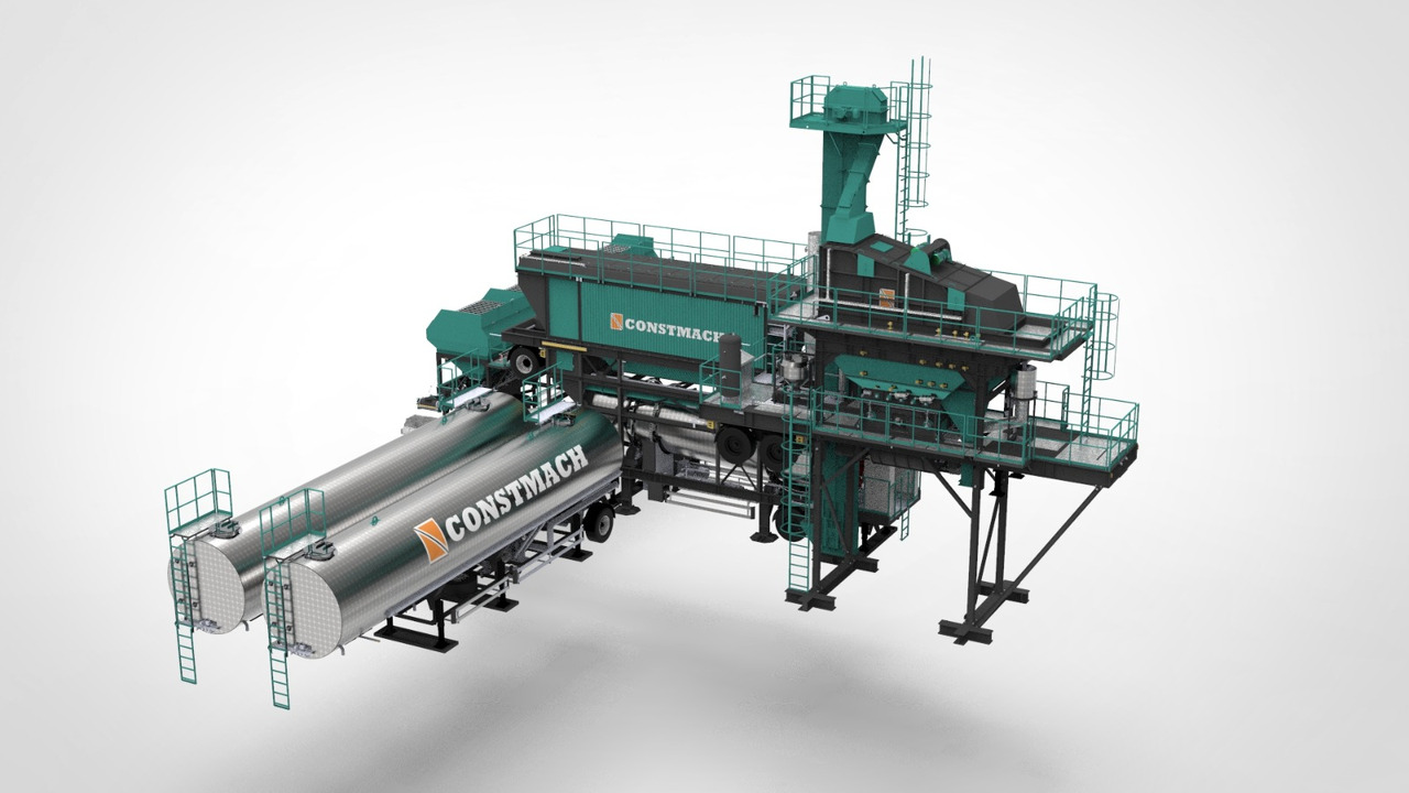 Constmach Mobile Batch Type Asphalt Plants - מנחית אספלט: תמונה 3 Constmach Mobile Batch Type Asphalt Plants - מנחית אספלט: תמונה 3