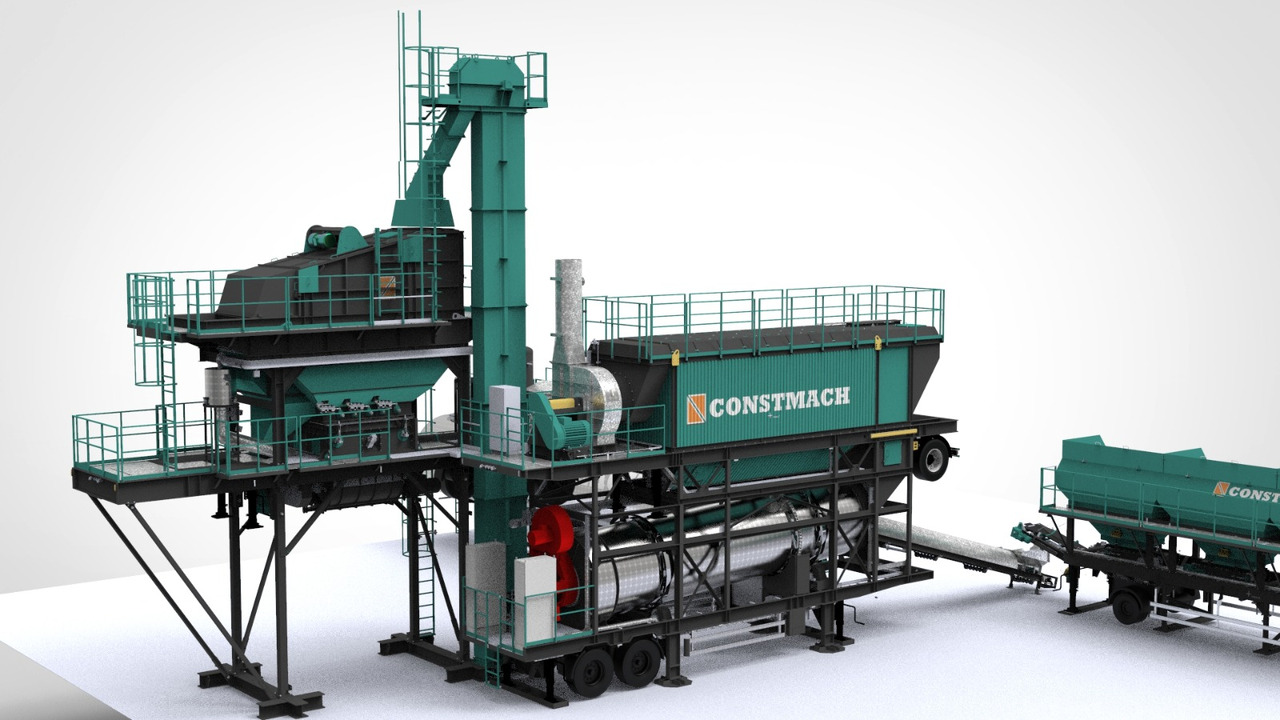 Constmach Mobile Batch Type Asphalt Plants - מנחית אספלט: תמונה 4 Constmach Mobile Batch Type Asphalt Plants - מנחית אספלט: תמונה 4