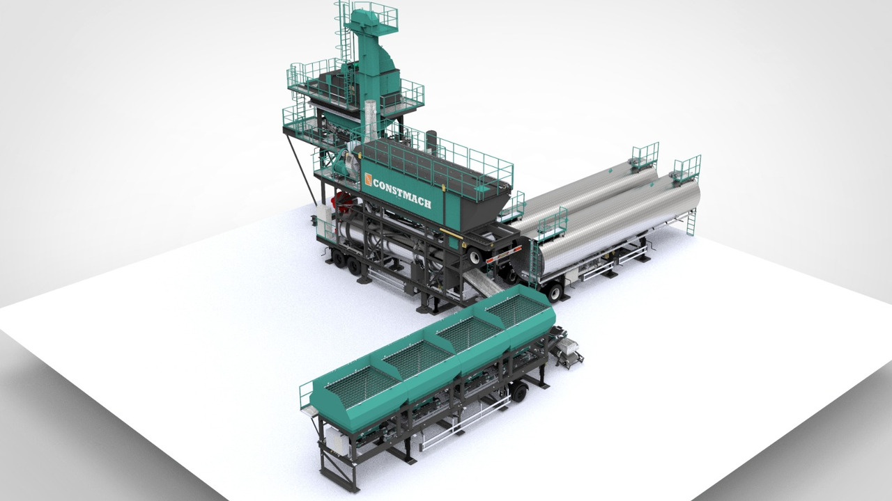 Constmach Mobile Batch Type Asphalt Plants - מנחית אספלט: תמונה 5 Constmach Mobile Batch Type Asphalt Plants - מנחית אספלט: תמונה 5