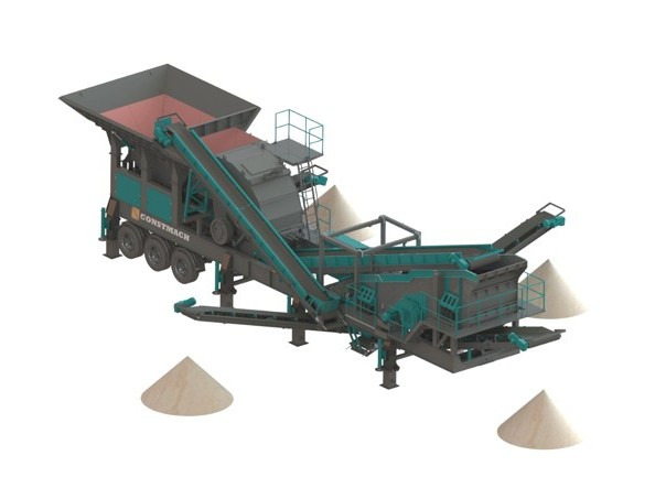 Constmach Mobile Limestone Crushing Plant With Capacity Of 150-200 Tons - מגרסה ניידת: תמונה 1 Constmach Mobile Limestone Crushing Plant With Capacity Of 150-200 Tons - מגרסה ניידת: תמונה 1