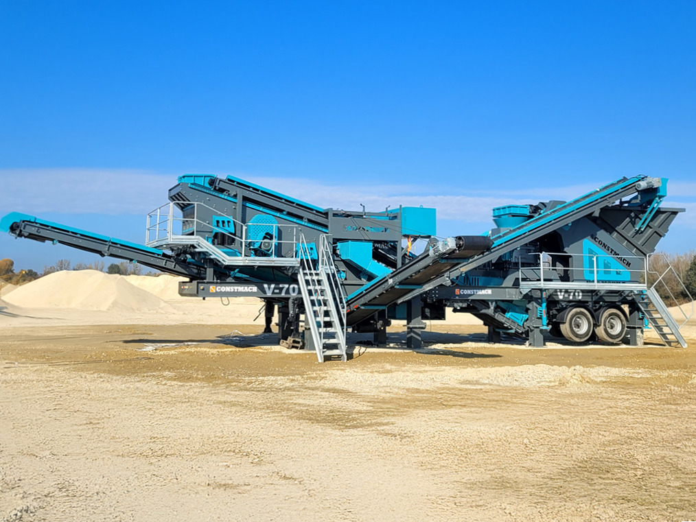 Constmach Mobiler Prallbrecher mit vertikaler Welle und einer Kapazität von 100–150 Tonnen - מגרסה ניידת: תמונה 2 Constmach Mobiler Prallbrecher mit vertikaler Welle und einer Kapazität von 100–150 Tonnen - מגרסה ניידת: תמונה 2