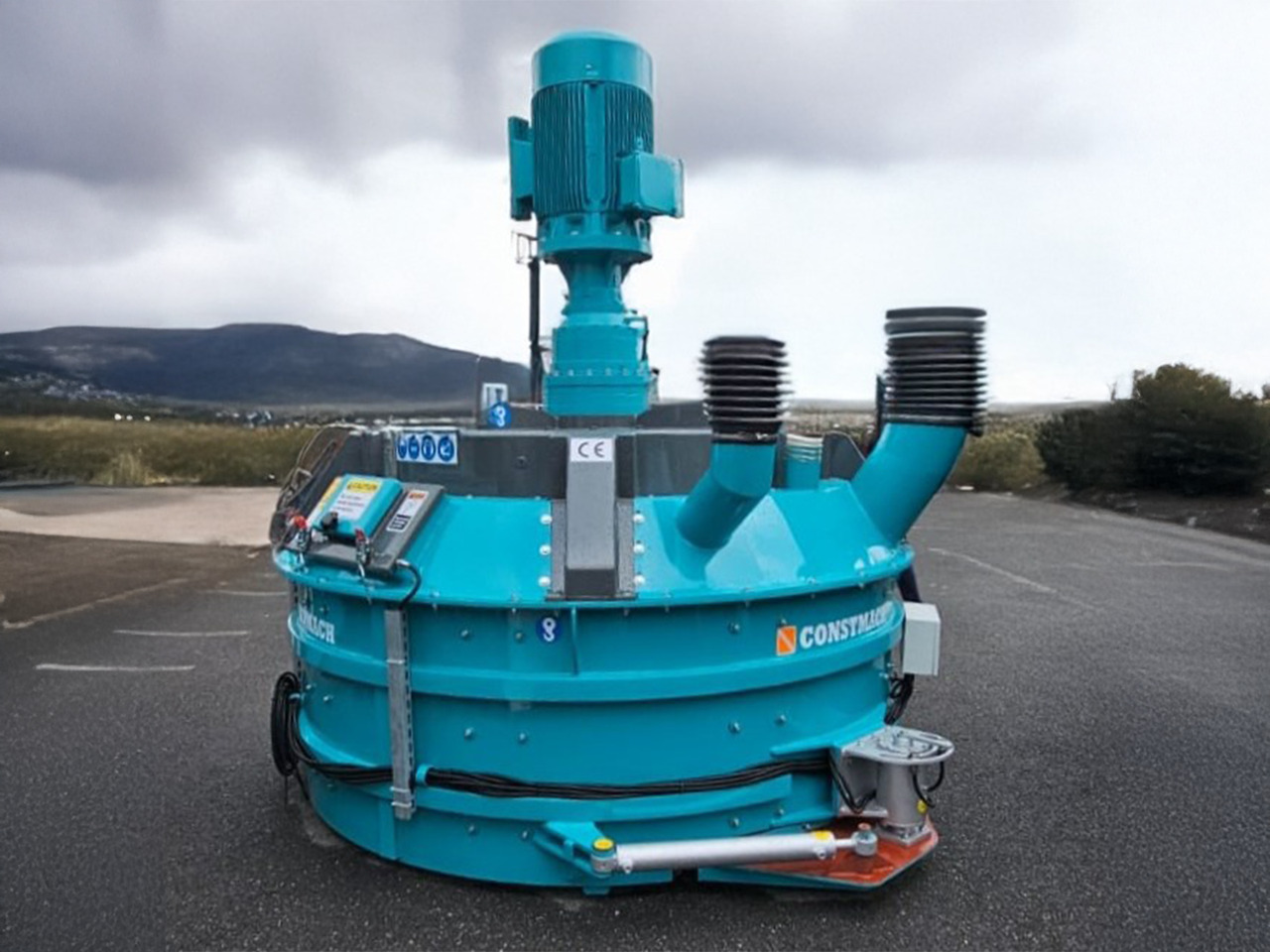 Constmach Planetary Type Concrete Mixer (Paddle Mixer) - מערבל בטון: תמונה 2 Constmach Planetary Type Concrete Mixer (Paddle Mixer) - מערבל בטון: תמונה 2