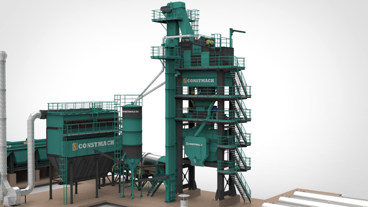 Constmach Stationary Asphalt Plant Delivered in Stock 2 Year Warranty - מנחית אספלט: תמונה 5 Constmach Stationary Asphalt Plant Delivered in Stock 2 Year Warranty - מנחית אספלט: תמונה 5