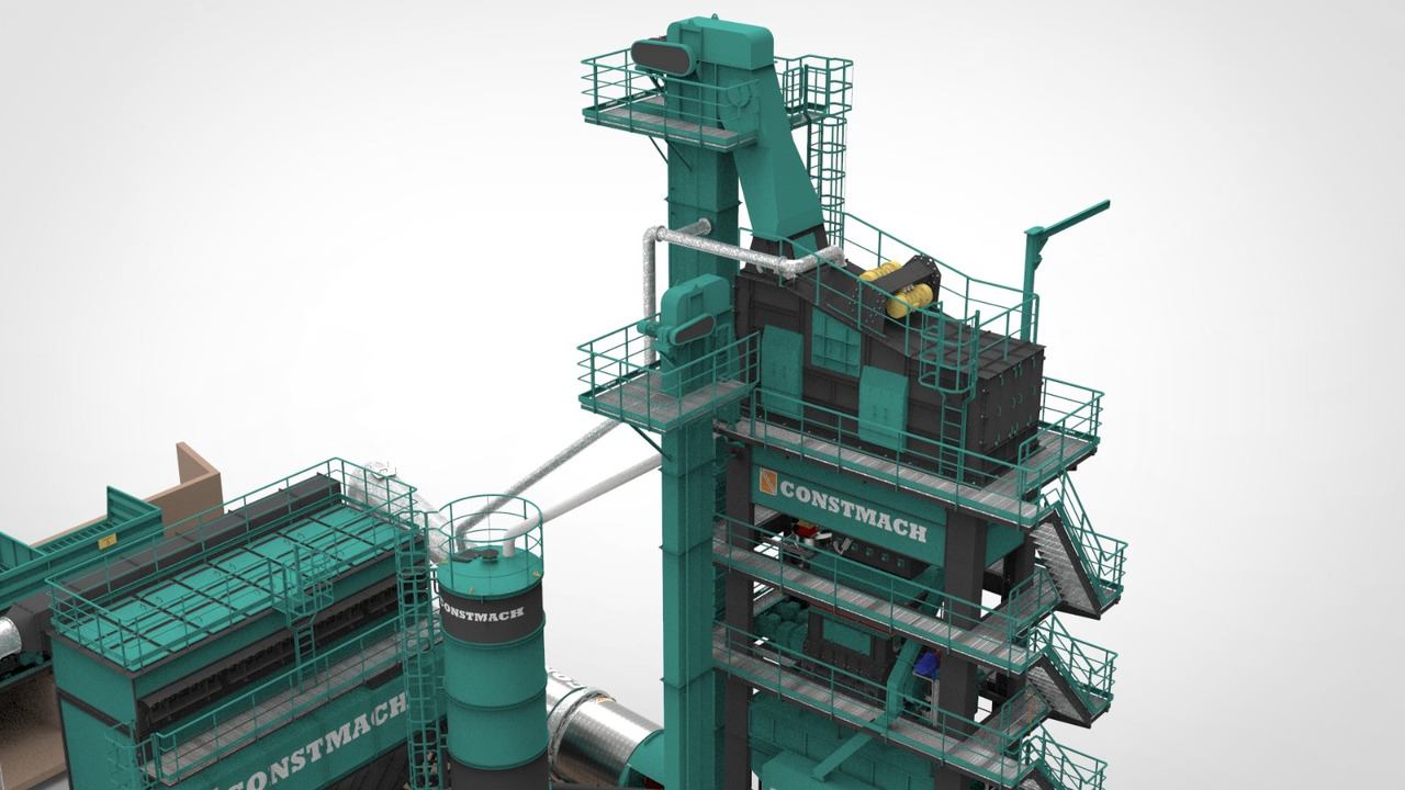 Constmach Stationary Asphalt Plant Delivered in Stock 2 Year Warranty - מנחית אספלט: תמונה 4 Constmach Stationary Asphalt Plant Delivered in Stock 2 Year Warranty - מנחית אספלט: תמונה 4