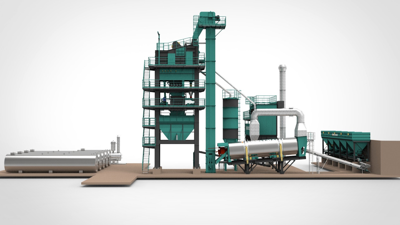 חָדָשׁ מנחית אספלט Constmach Stationary Batch Type Asphalt Plants: תמונה 15
