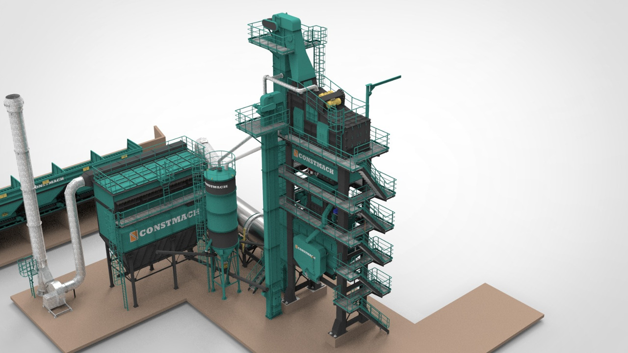 חָדָשׁ מנחית אספלט Constmach Stationary Batch Type Asphalt Plants: תמונה 17