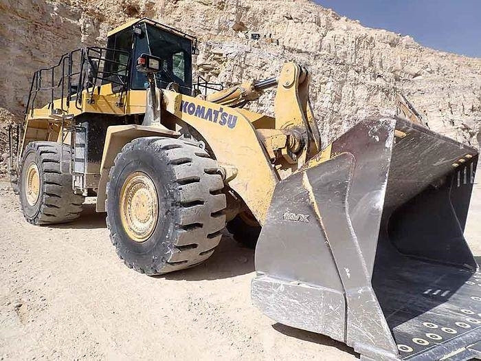 Komatsu WA600-8EO - מעמיס גלגלים: תמונה 1 Komatsu WA600-8EO - מעמיס גלגלים: תמונה 1