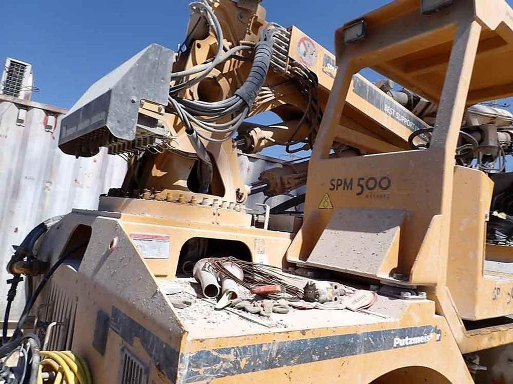Putzmeister SPM 500 - ציוד בטון: תמונה 2 Putzmeister SPM 500 - ציוד בטון: תמונה 2