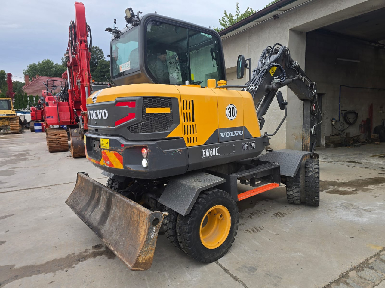 VOLVO EW 60E - מחפר גלגלים: תמונה 4 VOLVO EW 60E - מחפר גלגלים: תמונה 4