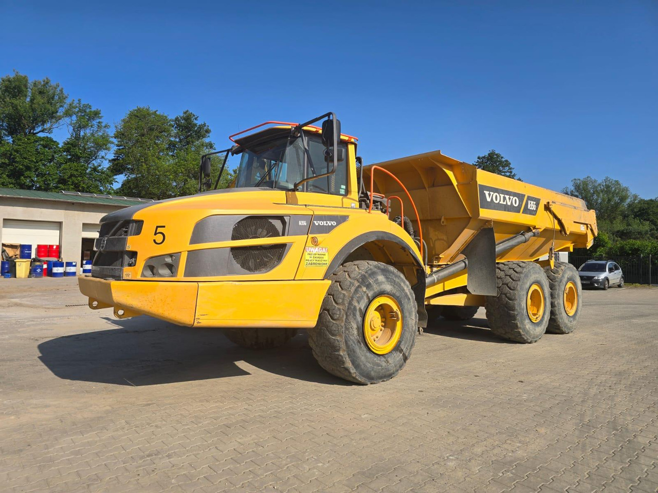 Volvo A35 G - מסיר פסולת מפרקי: תמונה 2 Volvo A35 G - מסיר פסולת מפרקי: תמונה 2