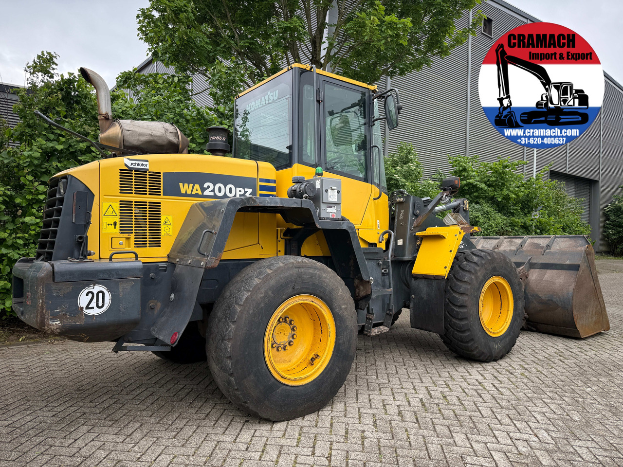 KOMATSU WA200PZ-6 - מעמיס גלגלים: תמונה 1 KOMATSU WA200PZ-6 - מעמיס גלגלים: תמונה 1