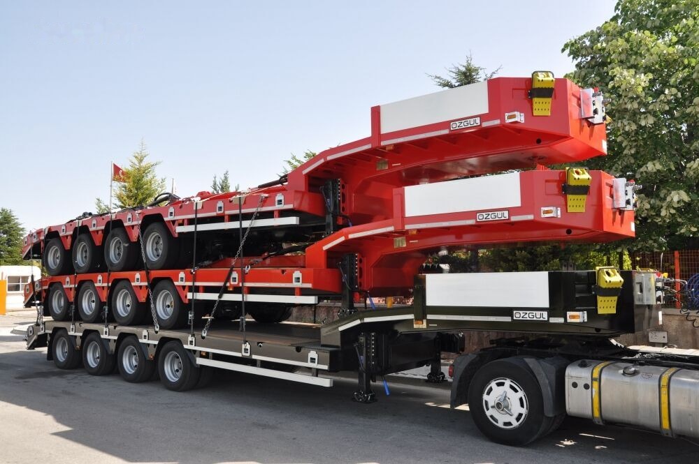 Özgül 4 AXLE LOWBED SEMI TRAILER - סמיטריילר עם מטען נמוך: תמונה 1 Özgül 4 AXLE LOWBED SEMI TRAILER - סמיטריילר עם מטען נמוך: תמונה 1